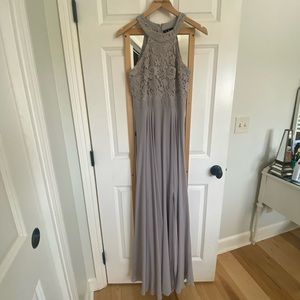 Lulus Gray Maxi Dress